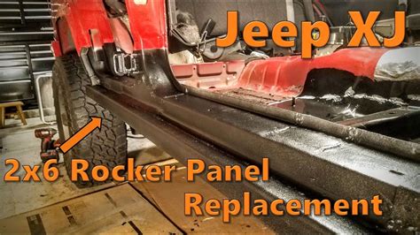 jeep grand cherokee box steel rockers|jeep 2x6 steel rocker repair.